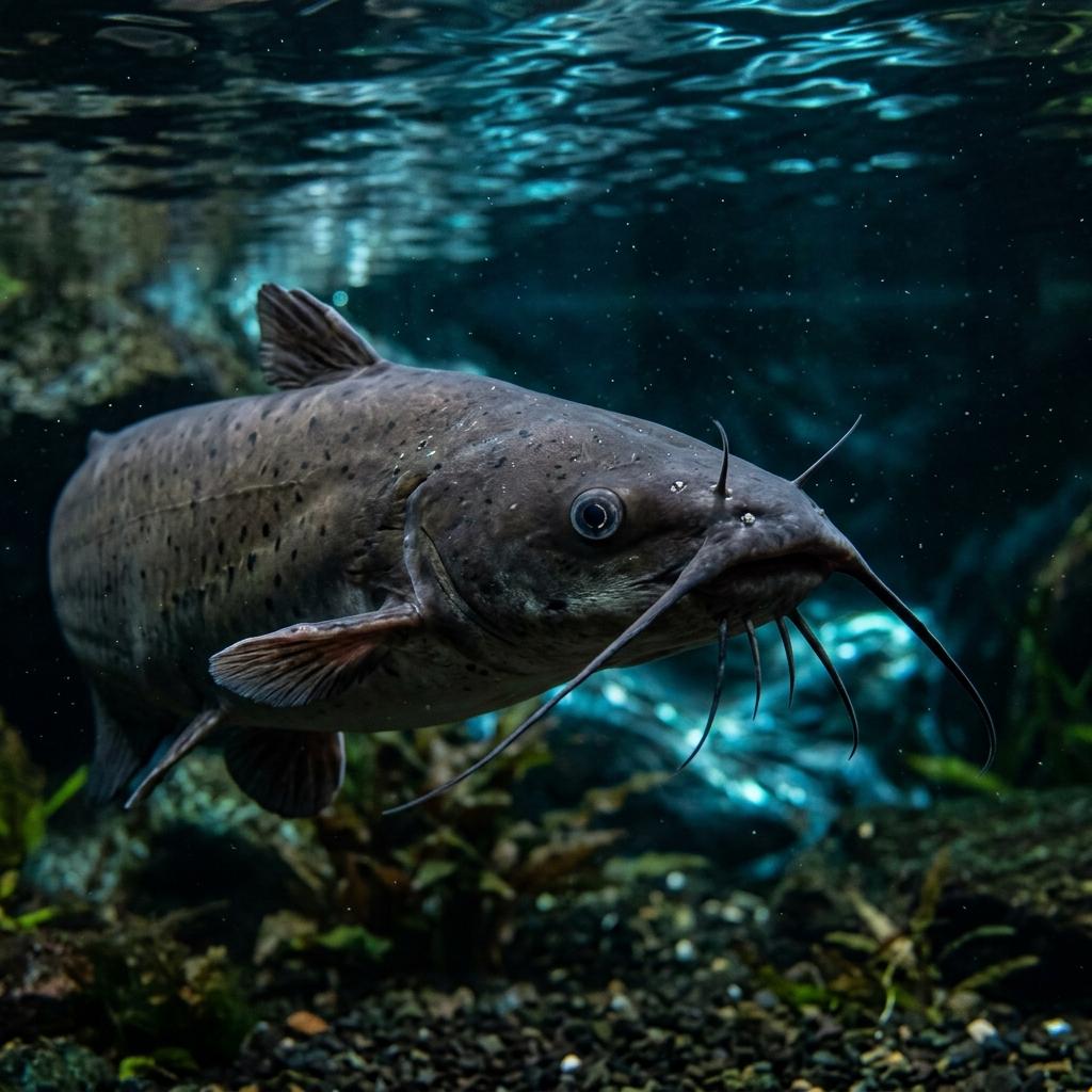 Fresh live catfish